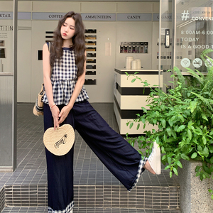 现货数据款 2025夏季格子套装 958-P155-K228图片