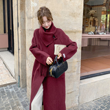 现货2025冬季新款毛呢外套827-P185-K278，女装毛呢外套，2C007