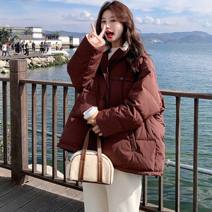 现 货 收腰撞色羽绒服 0033-P255-K368 50图片