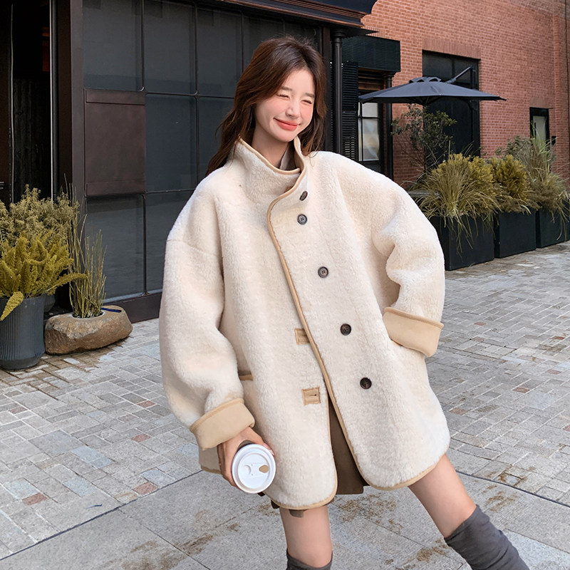 现货2025冬季加厚毛绒绒外套859-P195-K288,女装皮草,2C007