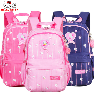 HelloKitty凯蒂猫中小学生女生大容量双肩休闲书包开学礼物