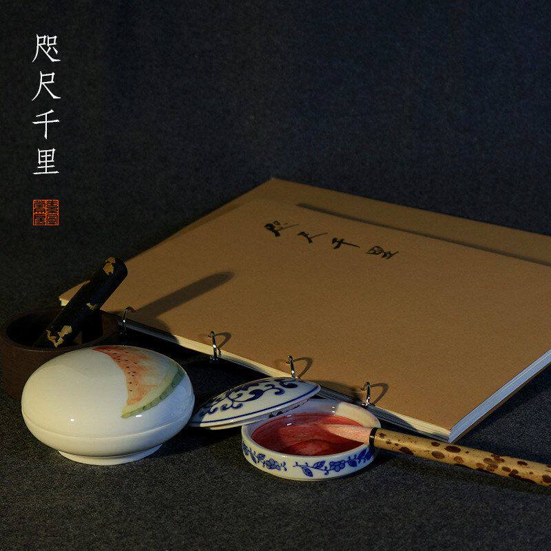 便携式宣纸写生本画片加厚生宣纸成人学生书法专用纸手工素描本