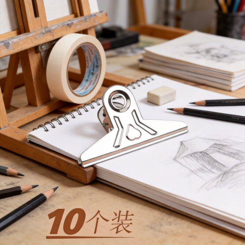 山形夹燕尾夹不锈钢绘画工具长尾其它