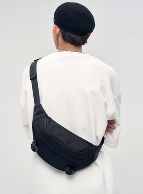 潮牌胸包男士多功能休闲腰包女单肩挎包学生小背包日系运动斜挎包