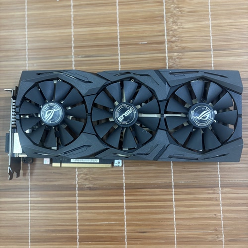 华硕ROG 1080显卡三风扇8g带灯光电竞游戏吃鸡黑悟空游戏显卡