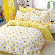 Chăn bông đơn chăn 1,5 m 1,8m cotton mùa xuân và mùa hè học sinh hoạt hình chăn bông đôi 200x230 - Quilt Covers