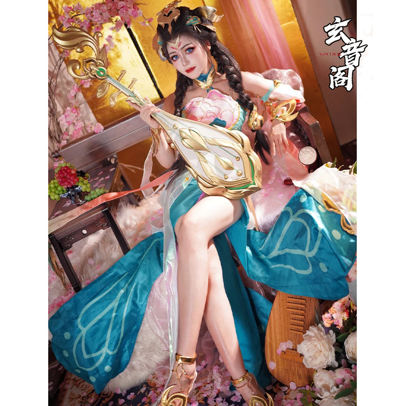 王者荣耀杨玉环原皮cos套装