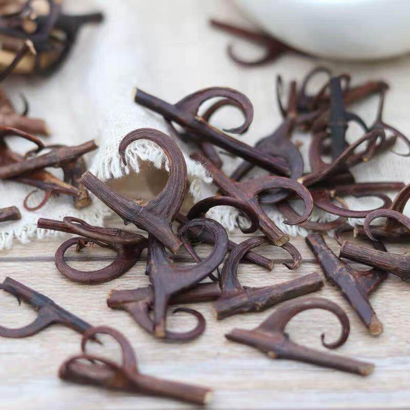 钩藤中草材云南高山钩藤双钩藤倒挂刺鹰爪风钩包邮免费打粉