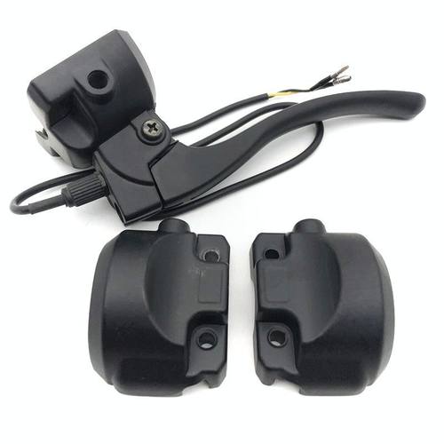 适用台铃爱玛电动车雅迪冠能E8 莱昂E8S G5左右镜座组合开关后盖