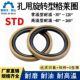 孔用格莱圈STD系列往复式 轴用旋转格莱圈液压油缸油封OEd密封圈