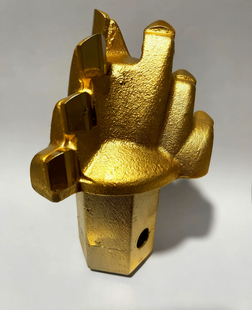 螺旋钻机塔钻引孔打桩机定位塔形合金钻头光伏挖机改前端中心齿座