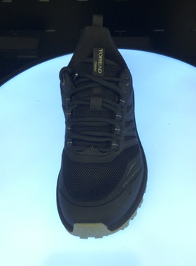 探路者徒步鞋女2024春夏新款户外爆米花底防滑跑步鞋TFAABM82781