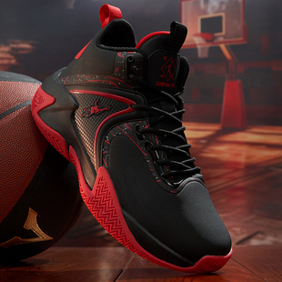 正品乔丹格兰春秋季男鞋大码防水皮面49减震47高帮鞋48篮球鞋361