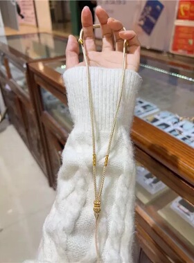 纯手工编织八股项链绳黄金绳翡翠挂件绳吊坠绳女款可调节DIY绳子