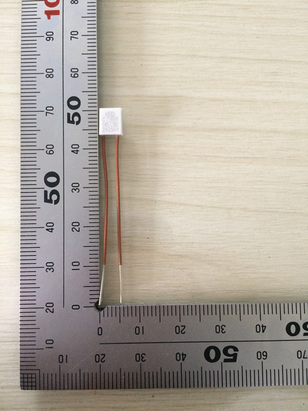 2A250V温度保险丝 风扇马达电机热熔断器 145℃ 方形直插保险丝