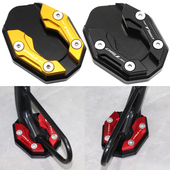 适用五羊本田NWT150改装 配件侧踢垫边撑加大座小脚架加宽垫