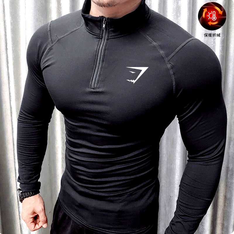 GYMSHAR秋冬加绒健身服