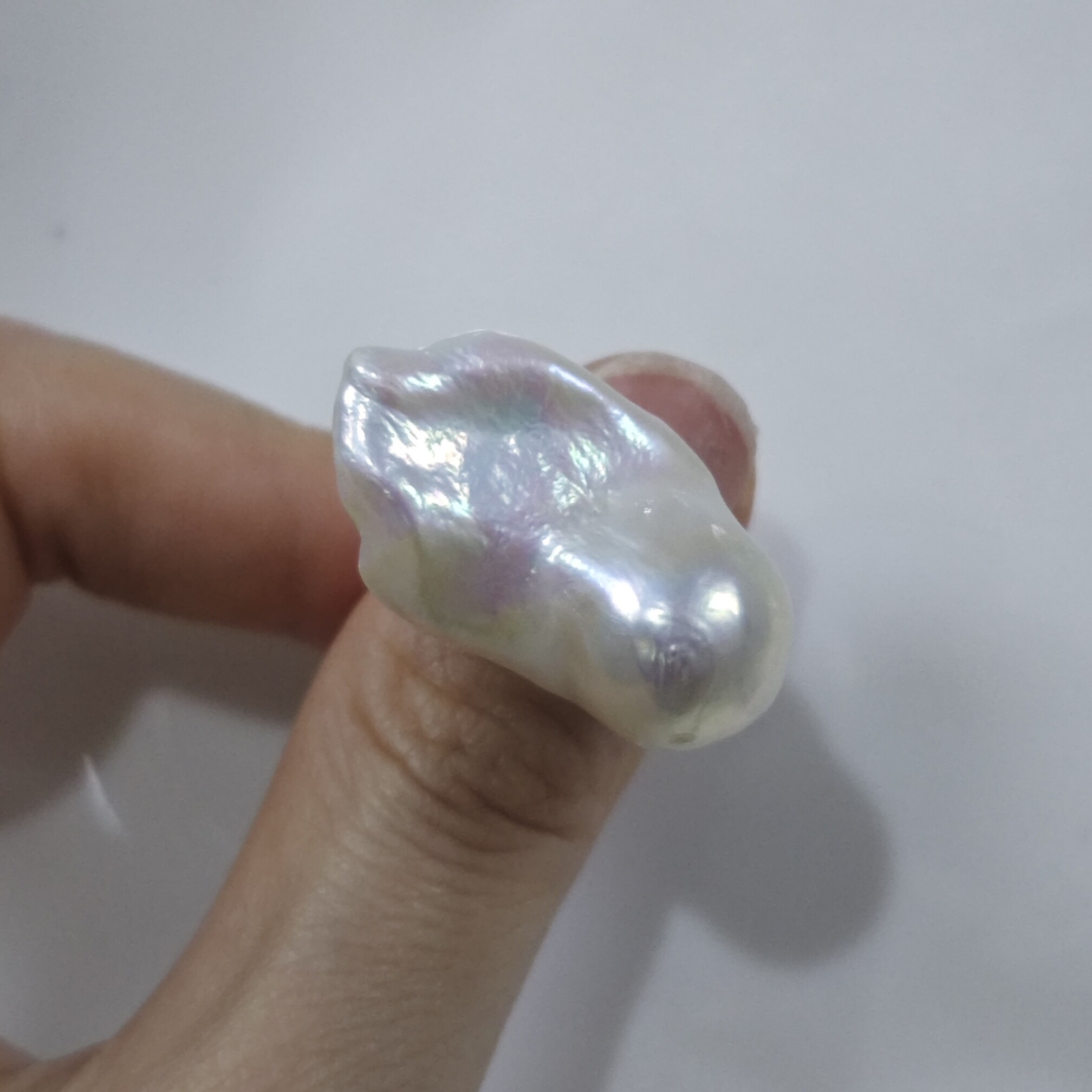 特价-不-退-换-16x28mm巴洛克珍珠戒指(925银戒托)