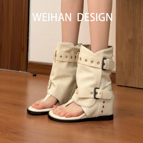 羊皮版！欧美风皮带扣夹