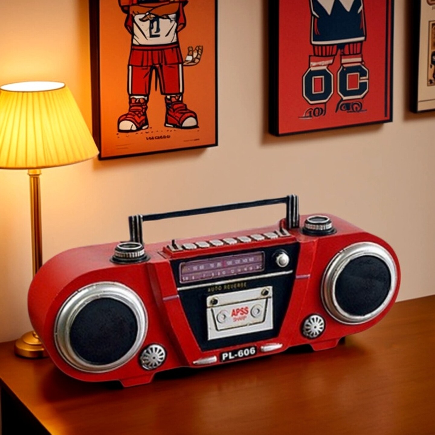 老式磁带录音机摆件708090年代卡带收音机模型古董舞蹈走秀道具