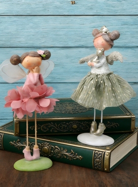 田园创意毛绒布艺娃娃公仔摆件