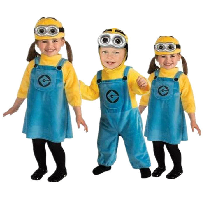 六一小黄人表演服装COS play超级神偷奶爸小黄人卡通儿童演出服装|ruв категории плесень играть/Аниме/вокруг/cos/настольные игры, вечеринка/магия товаров, группа приборов/украшения, платье - от Buy2taobao.com для оказания профессиональной услуги покупки агента Taobao