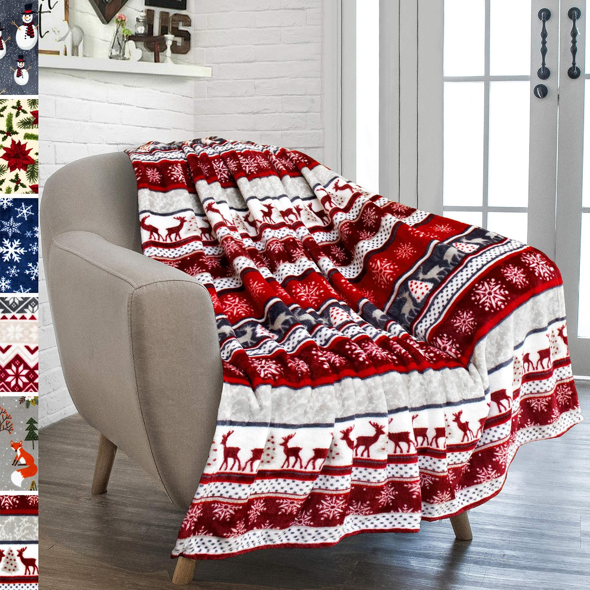Christmasreindeerblanket