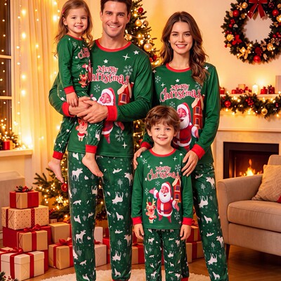 Christmasparent-childpajamas