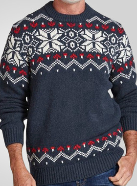 Christmas男knittedsweater