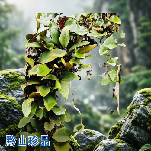 有柄石韦石茶中草药材牛皮草贵州