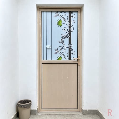 家用卫生间门铝合金门洗手间门阳台门室内门浴室门平开单门厕所门