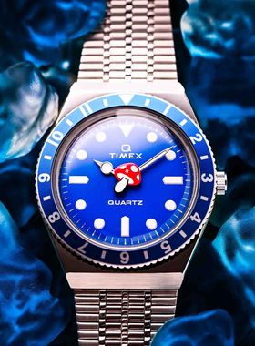 TIMEX seconde_seconde天美时秒秒先生联名Q38创意时尚男女石英表