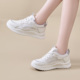 软底舒适百搭运动鞋 学生跑步鞋 女士轻便减震透气轻便休闲小白女鞋