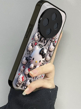 涂鸦kt猫适用oppoa6pro手机壳a5a3a2新款a1a55a56a57a58a72a93a53s男5g一加15ace5女款2v13情侣12套11卡通