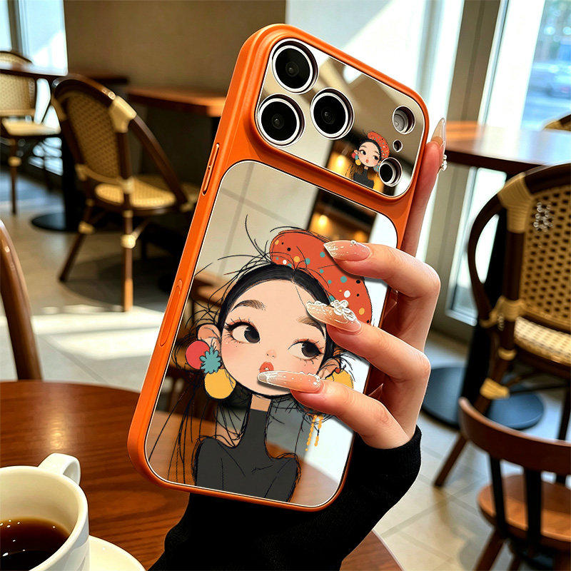 黑裙红帽女孩适用于iPhon