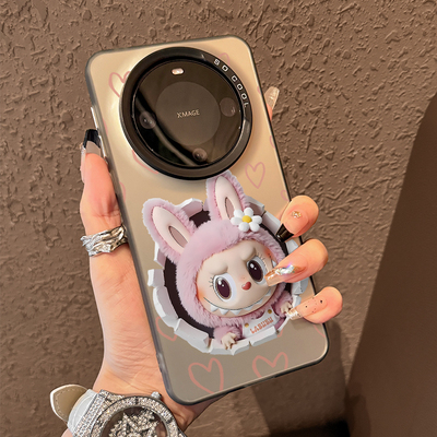 适用于华为mate60pro手机壳新款高级感mate70爱心拉布布mete50硅胶保护套m40全包防摔70pro+女款外壳好看超火