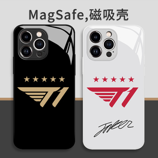 t1手机壳苹果17promax五星Faker周边iPhone16磁吸Magsafe无线充电15华为mate70适用p60小米14/iqoo/oppo/vivo