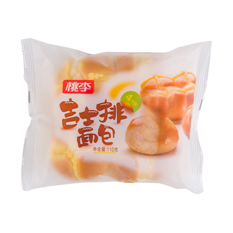 桃李吉士排面包 110g/袋