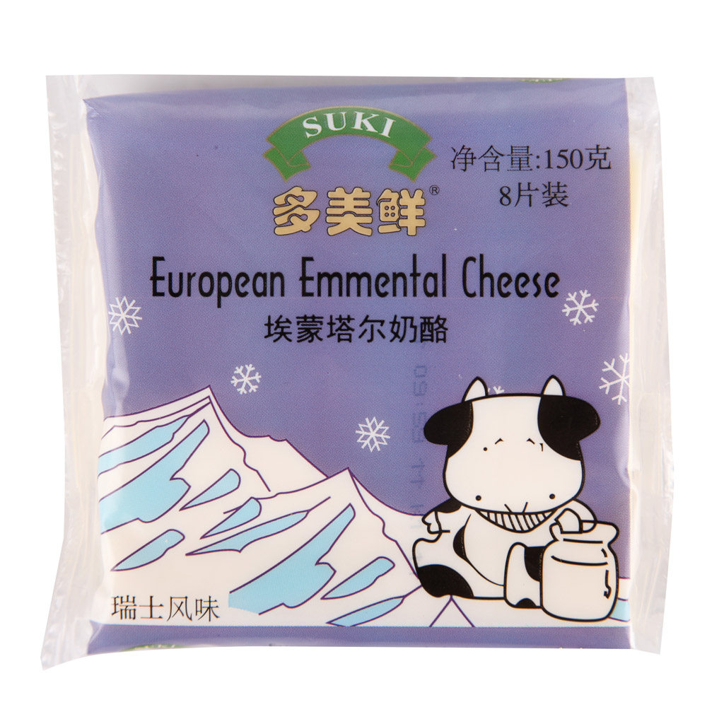 【意式美食搭档】多美鲜埃蒙塔尔奶酪150g/包