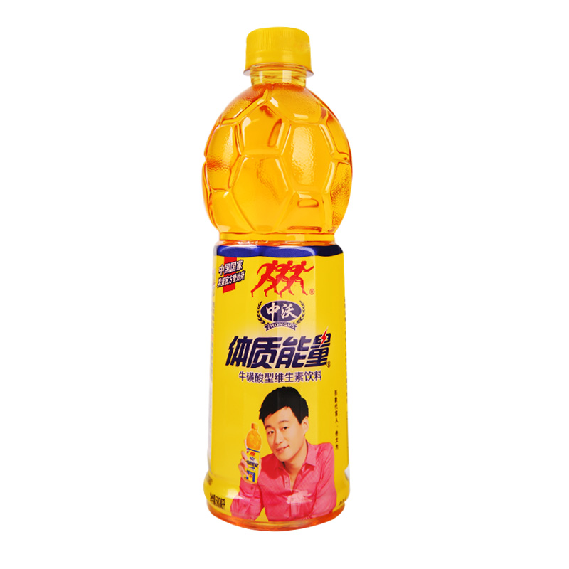 中沃体质能量牛磺酸型维生素饮料580ml/瓶