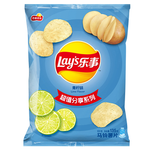 乐事马铃薯片(青柠味)135g/袋