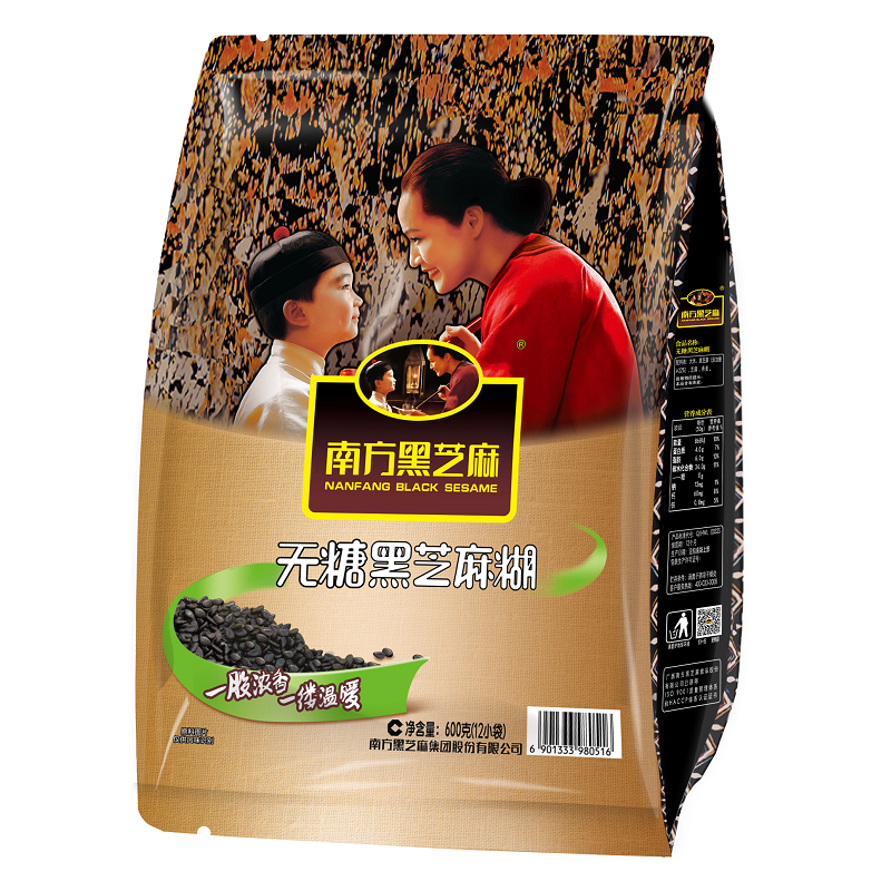 南方黑芝麻糊无糖型  600克/袋|ruв категории кофе/хлопья/напиток, арроурут/хлопья/Чонг напитки, кунжутный паста - от Buy2taobao.com для оказания профессиональной услуги покупки агента Taobao