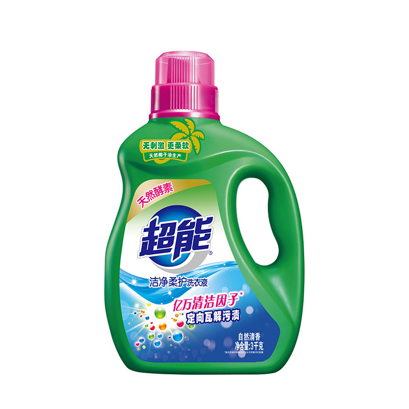 Super Cleanse Washing liquid 3kg/ Bottlein the Care cleaners/Sanitary napkins/Paper/Aromatherapy , Laundry detergent/Care agent , Hand wash liquid detergent category - from Buy2taobao.com to provide professional Taobao agent buy service