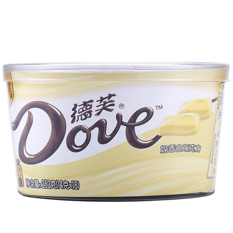 Dove Milk White Chocolate 252g/ Bowlin the Snacks/Nuts/Specialty , Chocolate , Milk chocolate  category - from Buy2taobao.com to provide professional Taobao agent buy service