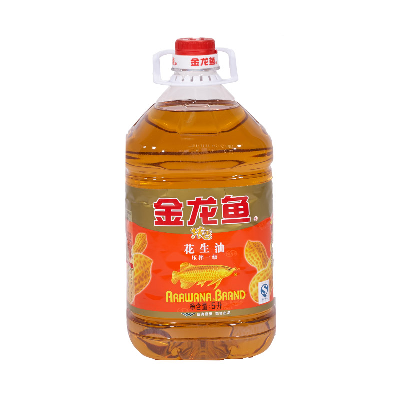 金龙鱼浓香花生油 5L/桶