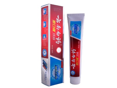 云南白药 Зубная паста Jinkou Jianiyou Fresh (захватывающий мятный тип) 145 г/коробка