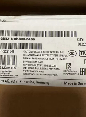 6GK5216-0HA00-2AS6西门子XP216IE 交换机 6GK5216-0HA00-2AS6