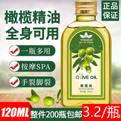 整箱批发橄榄按摩精油全身美容院专用刮痧开背免洗推背推拿润肤油
