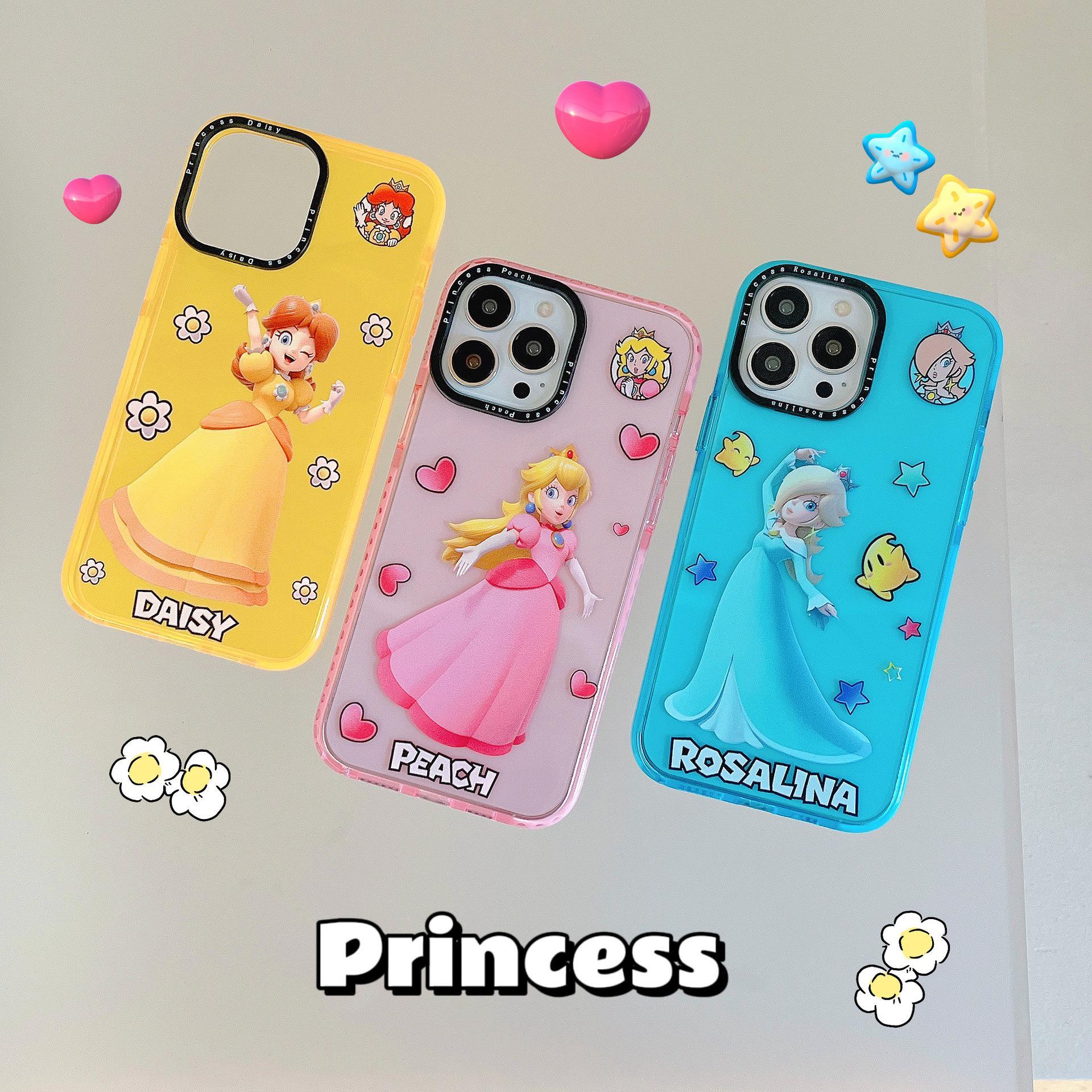 CASETi华强北代购 马里奥公主适用苹果15手机壳 iphone16 14 Plus