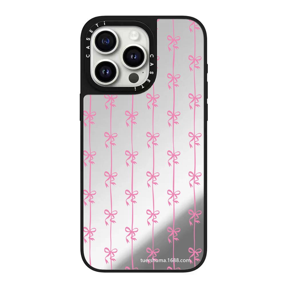 高品质简约蝴蝶结系列3苹果16适用iphone15 14pro12Pro 11手机壳